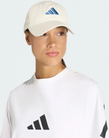 Кепка Adidas DAD CAP TONAL LOGO бежево-синя KE8267