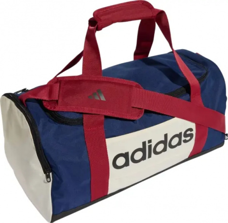 Сумка спортивная Adidas LINEAR DUFFEL SMALL COLORBLOCK 24L сине-красно-белая KE5543