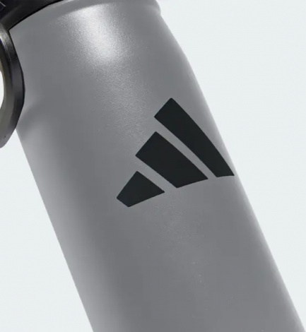 Бутылка для воды Adidas METAL SCREW 600 мл серая KC6413