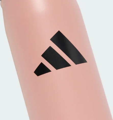 Пляшка для води Adidas METAL STRAW 600 мл рожева KC6410