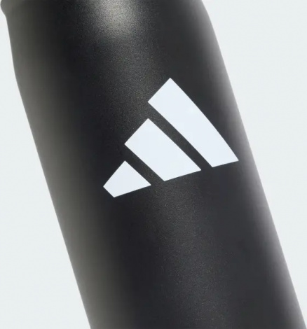 Бутылка для воды Adidas METAL STRAW 600 мл черная KC6409