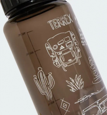 Бутылка для воды Adidas TRIT BOTTLE 1000 мл коричневая JN4256