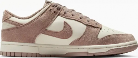 Кроссовки женские Nike DUNK LOW светло-коричнево-белые IB4417-105