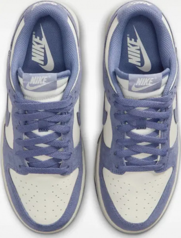 Кроссовки женские Nike DUNK LOW фиолетово-белые IB4417-103