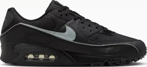 Кросівки Nike AIR MAX 90 PREMIUM чорно-сірі HV4517-002