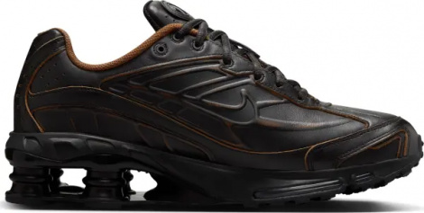 Кроссовки Nike SHOX RIDE 2 PREMIUM черно-коричневые HV4447-010