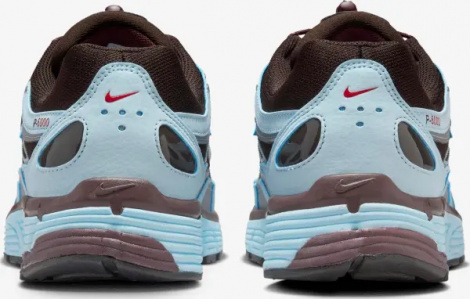 Кроссовки женские Nike P-6000 голубо-коричнево-серые HV2521-400