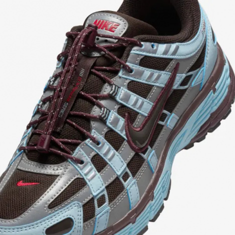 Кроссовки женские Nike P-6000 голубо-коричнево-серые HV2521-400