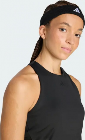 Повязка на голову Adidas TENNIS HEADBAND черная HT3909