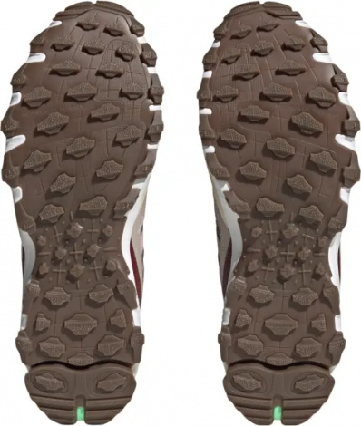 Кроссовки треккинговые Adidas HYPERTURF ADVENTURE коричнево-бордово-бежевые HQ6605