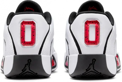 Кроссовки баскетбольные Nike TATUM 4 бело-черно-красные HQ4614-101