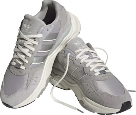 Кроссовки Adidas RETROPY F90 серо-серебряные HP6368