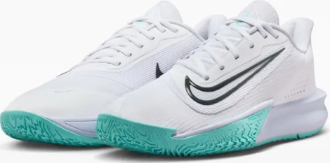 Кроссовки баскетбольные Nike PRECISION 7 бело-бирюзовые HJ9153-101
