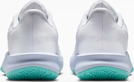 Кроссовки баскетбольные Nike PRECISION 7 бело-бирюзовые HJ9153-101