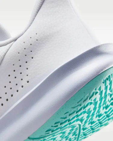 Кроссовки баскетбольные Nike PRECISION 7 бело-бирюзовые HJ9153-101