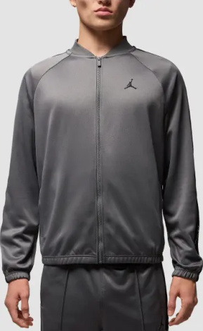 Олімпійка (кельма) Nike JORDAN ESSENTIALS TRACKSUIT JACKET сіро-чорна HF9339-034