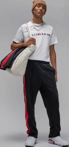 Спортивный костюм Nike JORDAN ESSENTIALS TRACKSUIT черно-красный HF9339-011&HF9341-011