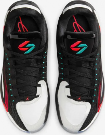 Кроссовки баскетбольные Nike LUKA 4 черно-бело-красные HF0823-001