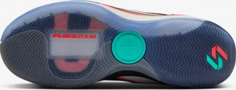 Кроссовки баскетбольные Nike LUKA 4 черно-бело-красные HF0823-001