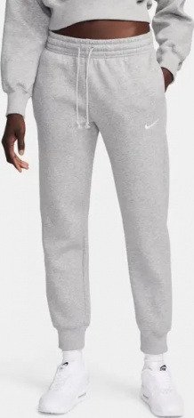 Спортивные штаны женские Nike PHOENIX FLEECE MID-RISE PANTS серые FZ7626-063