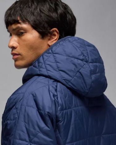 Куртка Nike JORDAN SPORT MEN'S THERMA-FIT JACKET темно-синяя FZ3162-492