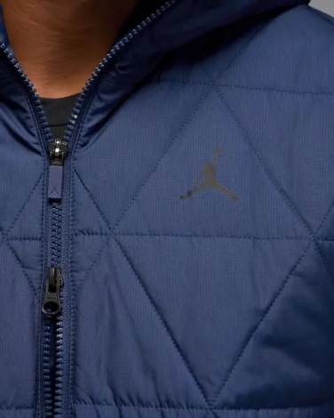 Куртка Nike JORDAN SPORT MEN'S THERMA-FIT JACKET темно-синяя FZ3162-492