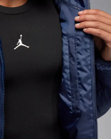 Куртка Nike JORDAN SPORT MEN'S THERMA-FIT JACKET темно-синяя FZ3162-492