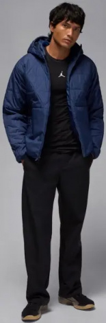 Куртка Nike JORDAN SPORT MEN'S THERMA-FIT JACKET темно-синяя FZ3162-492