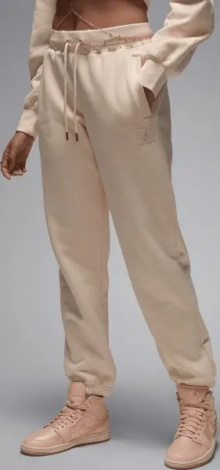 Спортивные штаны женские Nike JORDAN FLIGHT FLEECE TROUSERS персиковые FV7059-838