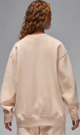 Свитшот женский Nike JORDAN FLIGHT FLEECE персиковый FV7053-838