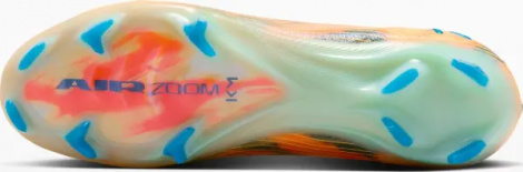 Бутсы Nike MERCURIAL ZOOM VAPOR 16 ELITE "KYLIAN MBAPPE" FG оранжево-темно-бирюзовые FQ8683-801