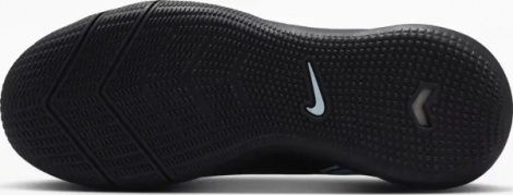 Футзалки (бампы) детские Nike JR MERCURIAL ZOOM VAPOR 16 ACADEMY IC черно-голубые FQ8411-001