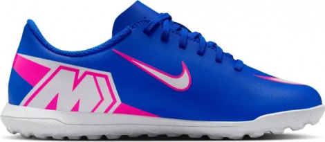 Сороконожки (шиповки) детские Nike JR MERCURIAL VAPOR 16 CLUB TF сине-розово-белые FQ8287-446