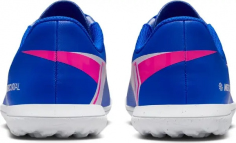 Сороконожки (шиповки) детские Nike JR MERCURIAL VAPOR 16 CLUB TF сине-розово-белые FQ8287-446