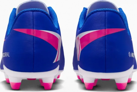 Бутсы детские Nike JR MERCURIAL VAPOR 16 CLUB FG/MG сине-розово-белые FQ8286-446