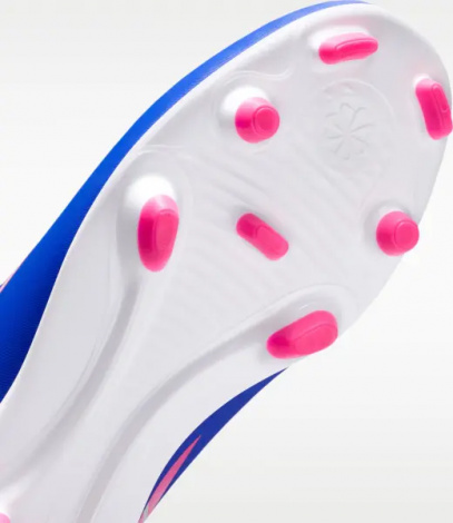 Бутсы детские Nike JR MERCURIAL VAPOR 16 CLUB FG/MG сине-розово-белые FQ8286-446