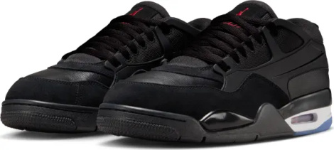 Кросівки Nike AIR JORDAN 4 RM чорно-біло-блакитні FQ7939-009