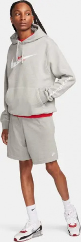 Шорты Nike CLUB KNIT SHORTS серые FQ4359-063