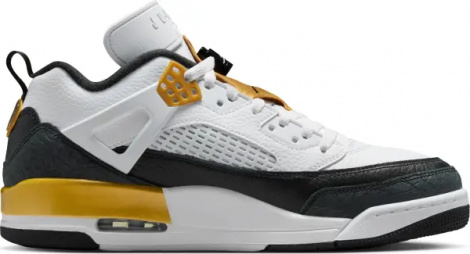 Кросівки Nike JORDAN SPIZIKE LOW біло-чорно-золоті FQ1759-108