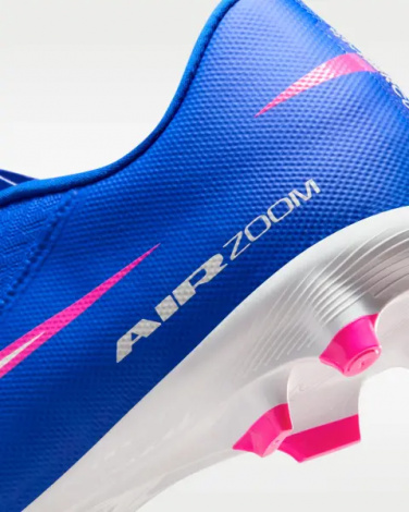Бутсы Nike MERCURIAL ZOOM VAPOR 16 ACADEMY FG/MG сине-розово-белые FQ1458-446