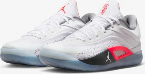 Кроссовки баскетбольные Nike ZION 4 бело-кораллово-серые FB1802-103