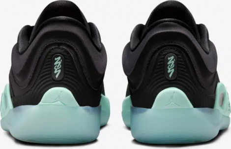 Кроссовки баскетбольные Nike ZION 4 черно-бирюзовые FB1802-007