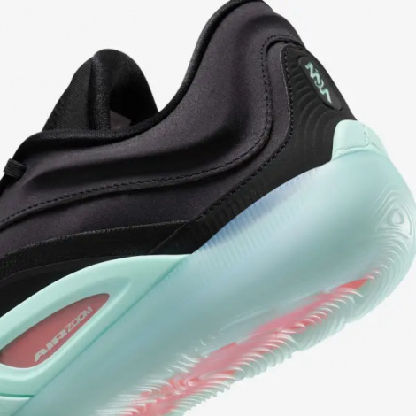 Кроссовки баскетбольные Nike ZION 4 черно-бирюзовые FB1802-007