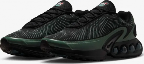 Кроссовки Nike AIR MAX DN черно-зеленые DV3337-023