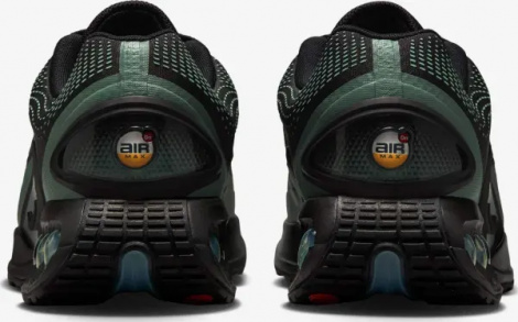 Кроссовки Nike AIR MAX DN черно-зеленые DV3337-023