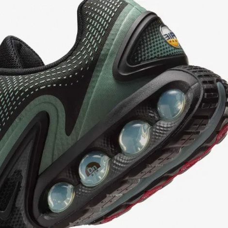 Кроссовки Nike AIR MAX DN черно-зеленые DV3337-023