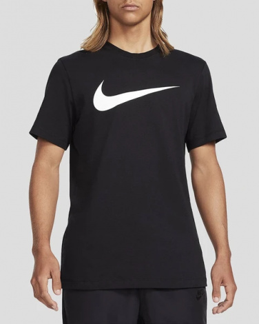 Футболка Nike TEE ICON SWOOSH черная DC5094-010