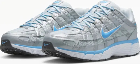 Кросівки Nike P-6000 срібно-блакитні CD6404-025