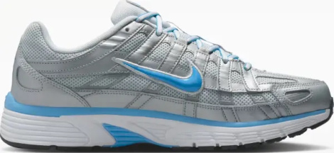 Кросівки Nike P-6000 срібно-блакитні CD6404-025