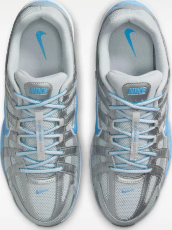 Кросівки Nike P-6000 срібно-блакитні CD6404-025